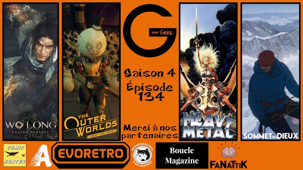 G Pour Geek Épisode&nbsp;134