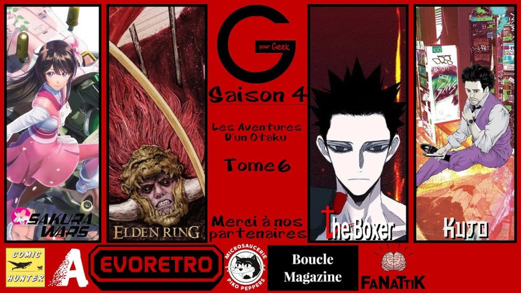 Les Aventures d&rsquo;un Otaku Tome 6: Sakura Wars, Bokko, Elden Ring et&nbsp;plus!