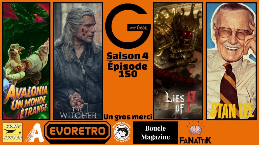 G Pour Geek Épisode&nbsp;150
