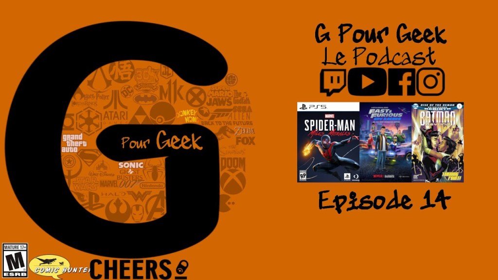 G Pour Geek Épisode&nbsp;14