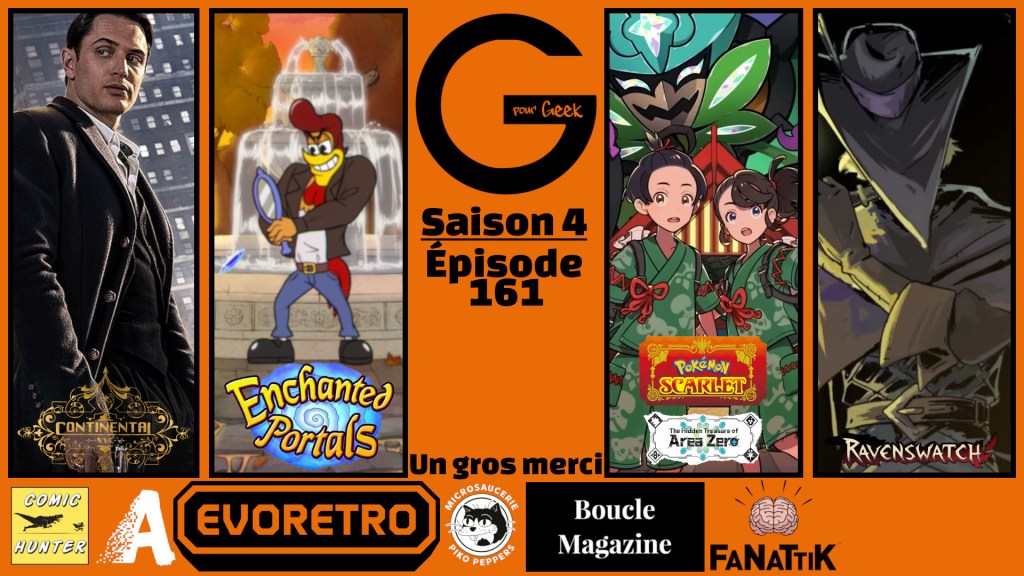 G Pour Geek Épisode&nbsp;161
