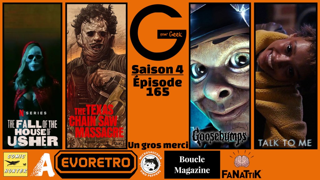 G Pour Geek Épisode&nbsp;165