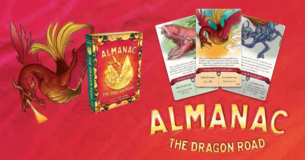 CRITIQUE DE JEU DE SOCIÉTÉ – ALMANAC: THE DRAGON&nbsp;ROAD