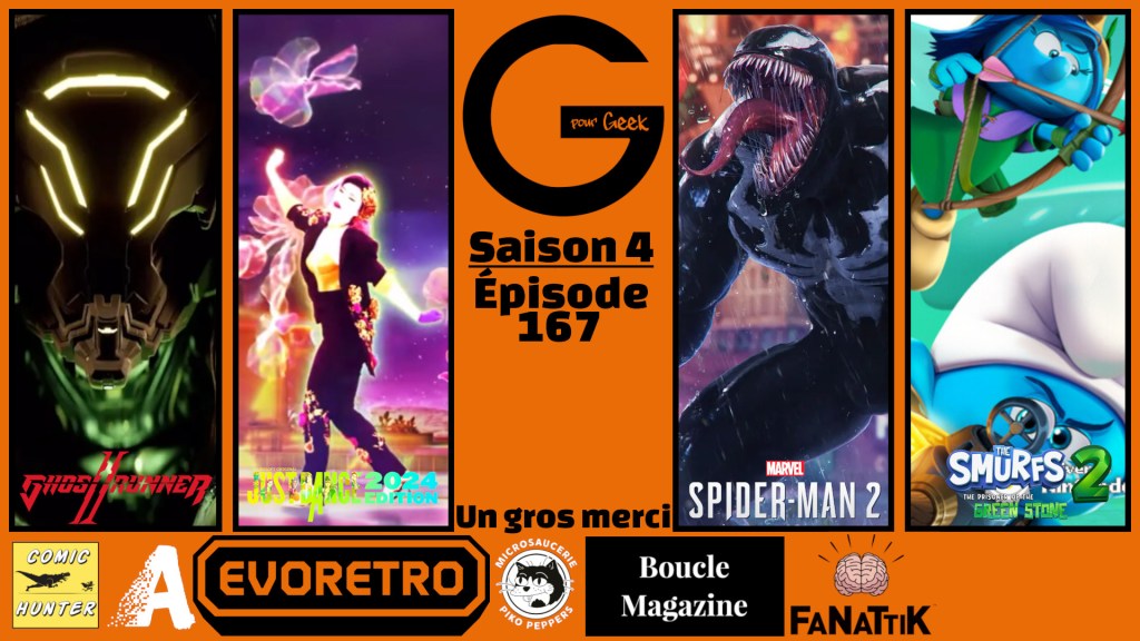 G Pour Geek Épisode&nbsp;167
