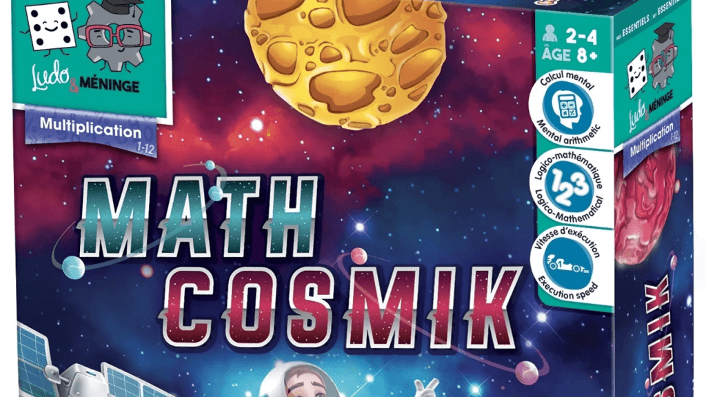 CRITIQUE DE JEU DE SOCIÉTÉ – MATH COSMIK & MATH COSMIK&nbsp;JUNIOR