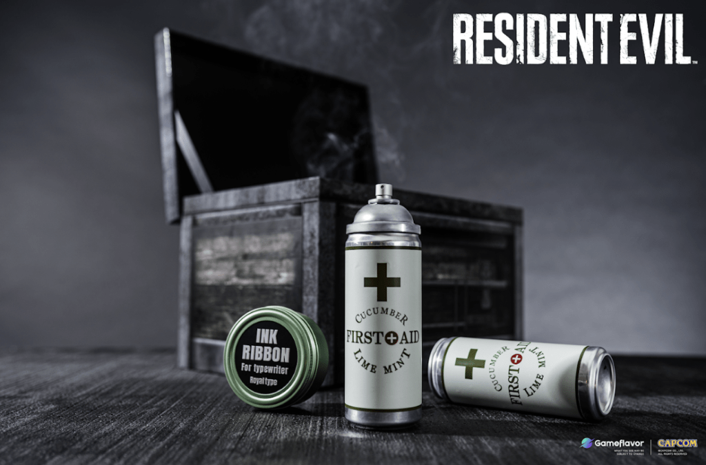 Le coffret collector de boissons rafraichissantes “premiers secours” Resident Evil apporte de la nostalgie aux joueurs fan de cette licence autour du monde 