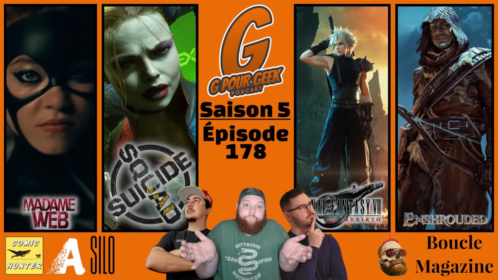 G Pour Geek Épisode&nbsp;178
