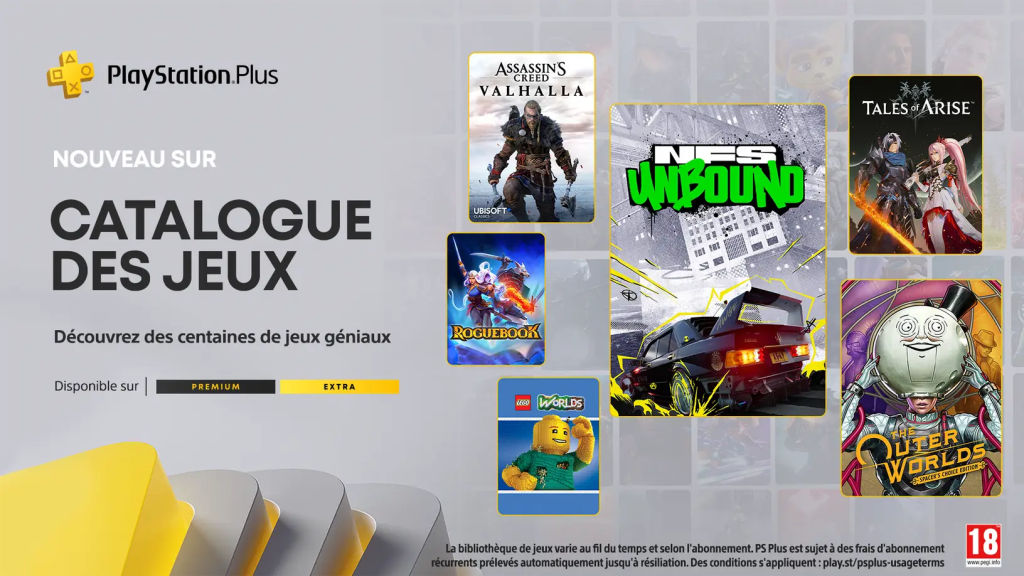 Catalogue des jeux PlayStation Plus pour&nbsp;février