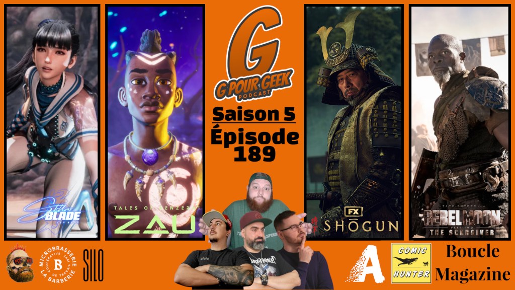 G Pour Geek Épisode&nbsp;189