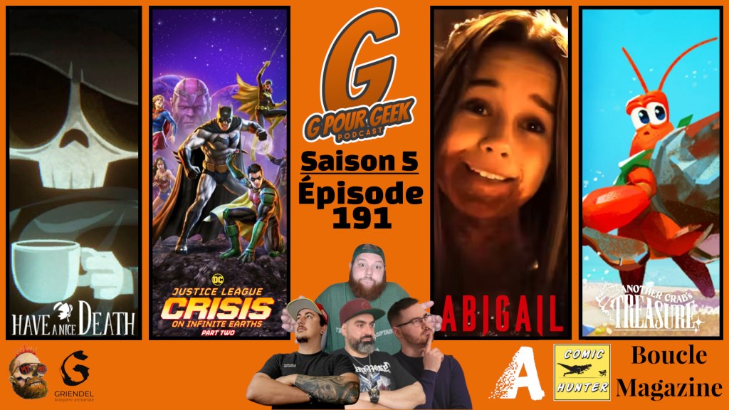 G Pour Geek Épisode&nbsp;191