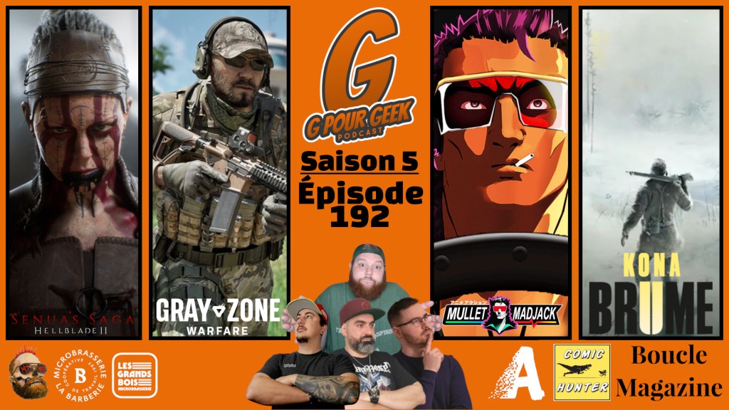 G Pour Geek Épisode&nbsp;192