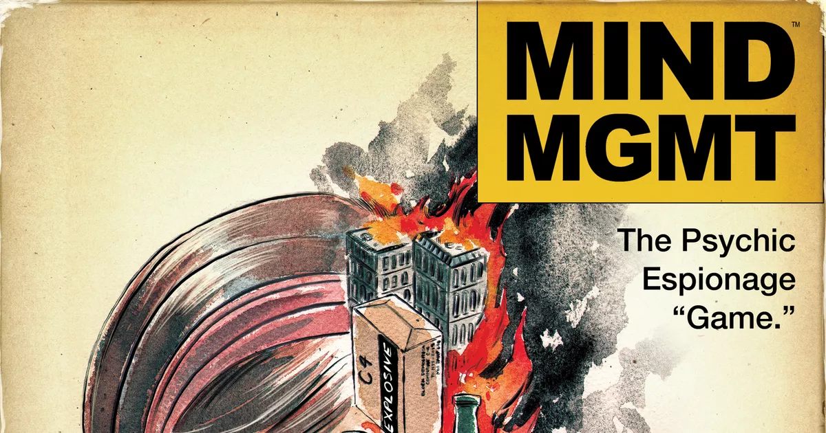 CRITIQUE DE JEU DE SOCIÉTÉ – MIND MGMT