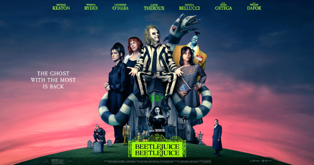 CRITIQUE DE FILM – BEETLEJUICE&nbsp;BEELTEJUICE