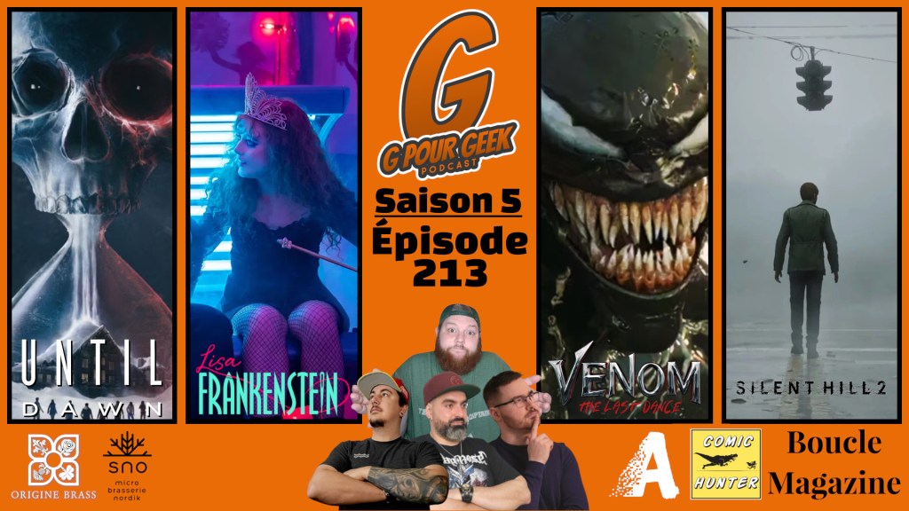 G Pour Geek Épisode&nbsp;213