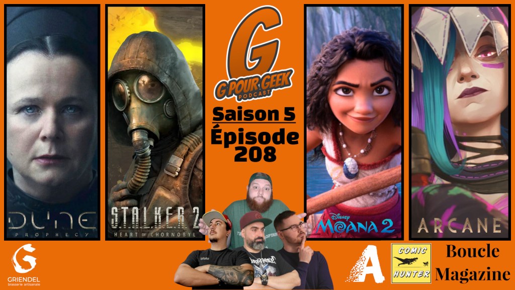 G Pour Geek Épisode&nbsp;218