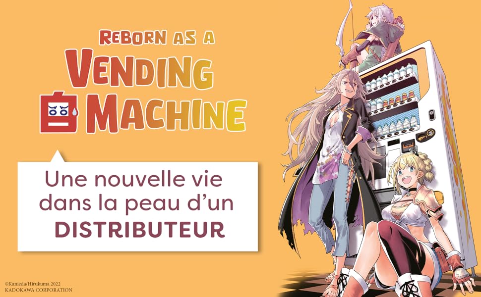 CRITIQUE DE MANGA – REBORN AS A VENDING MACHINE TOME 1 – G Pour Geek