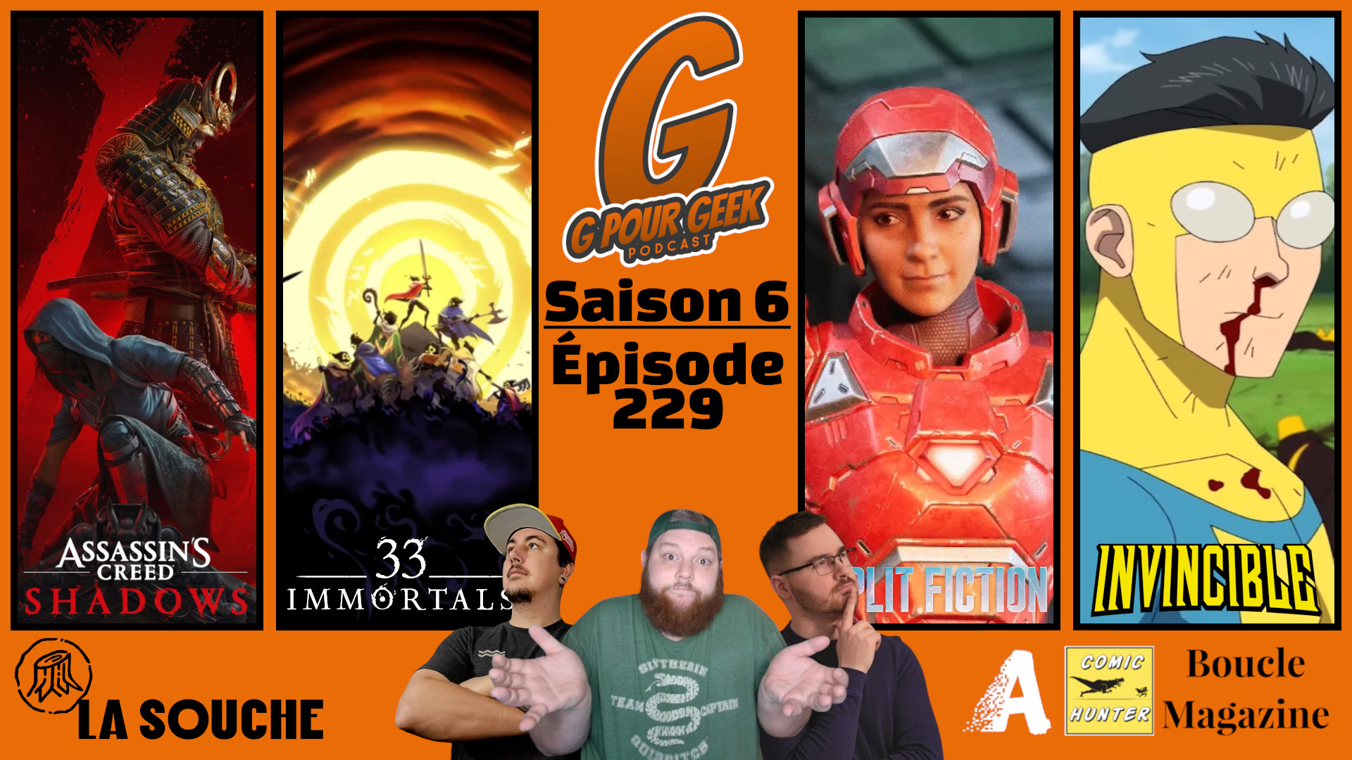 G Pour Geek Épisode 229