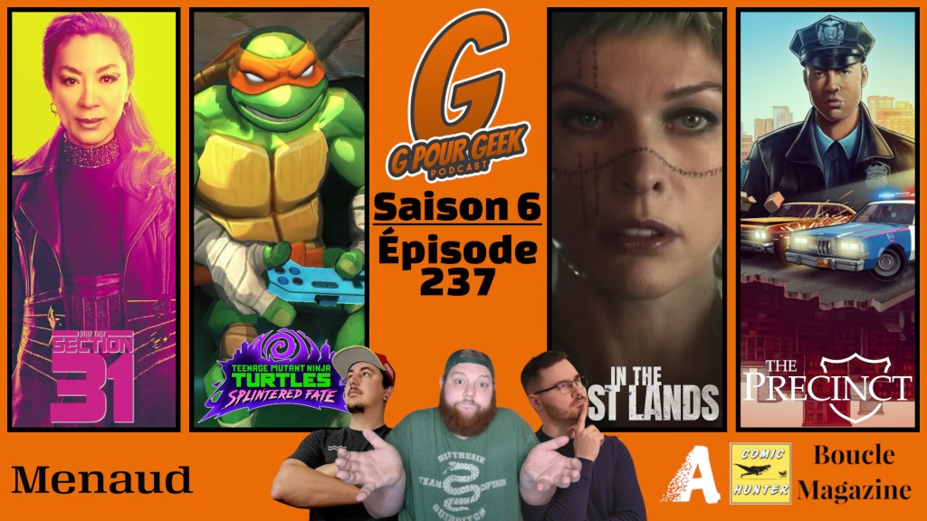 G Pour Geek Épisode&nbsp;237