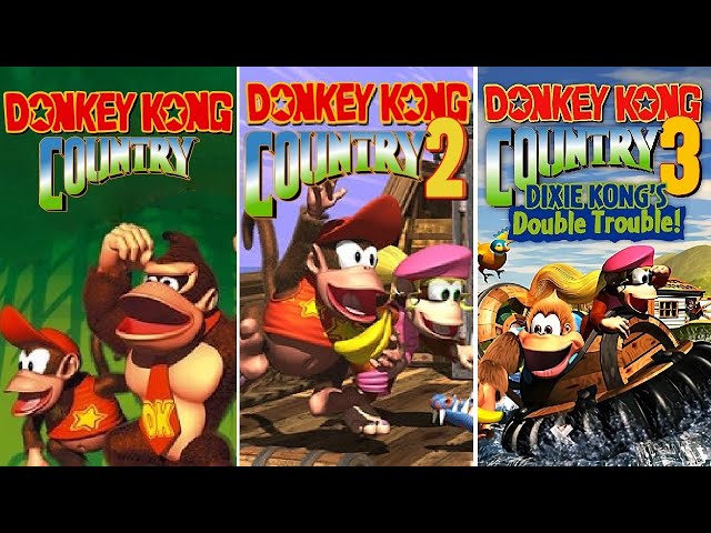 CRITIQUE DE JEU RÉTRO – TRILOGIE DONKEY KONG COUNTRY (SUPER NINTENDO)