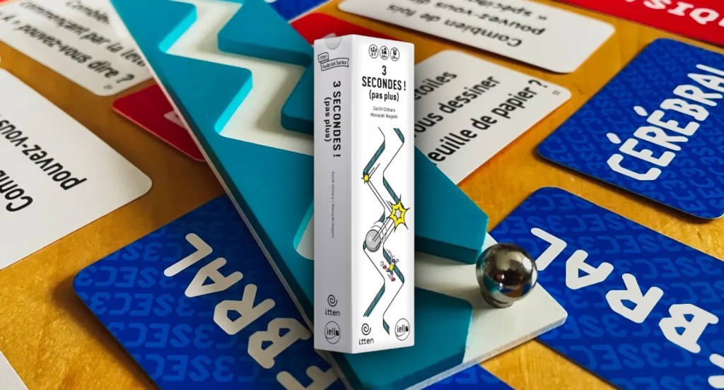 CRITIQUE DE JEU DE SOCIÉTÉ – 3 SECONDES ! (PAS&nbsp;PLUS)