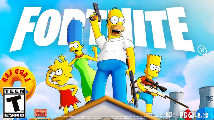 Les Simpsons débarquent dans Fortnite… et c’est complètement&nbsp;fou
