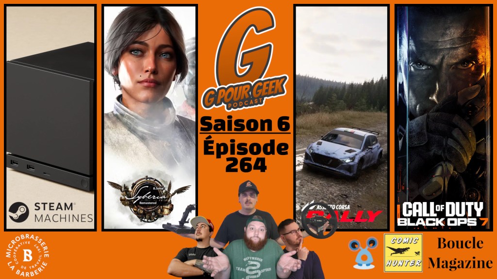 G Pour Geek Épisode&nbsp;264