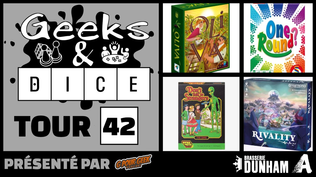 Geeks & Dice Tour&nbsp;42