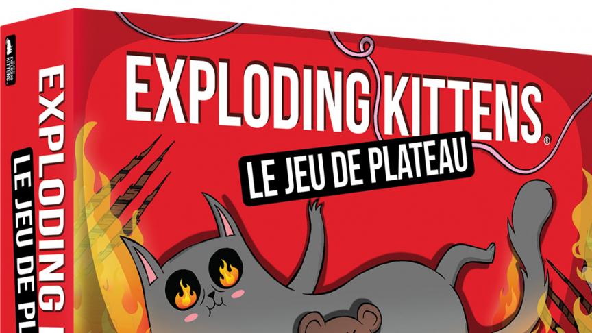 CRITIQUE DE JEU DE SOCIÉTÉ – EXPLODING KITTENS: LE JEU DE PLATEAU
